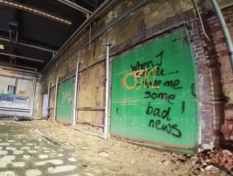 Lost Place Video - When I smile - tell me some bad news.